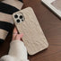 Funda para teléfono plisada de color