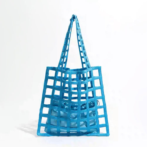 Design Cutout Candy Woven Bag