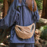 Plaid Venture Nylon Sling Bag