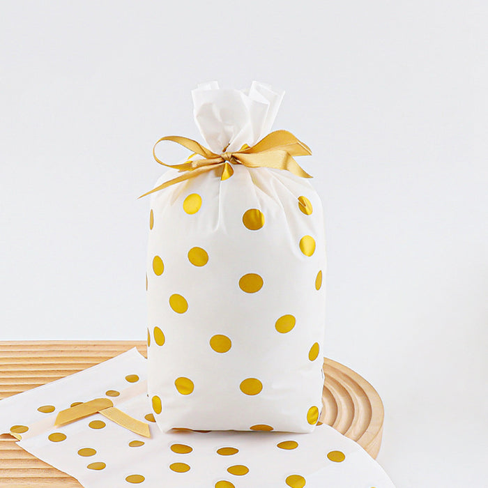 Gold Dot Gift Bag