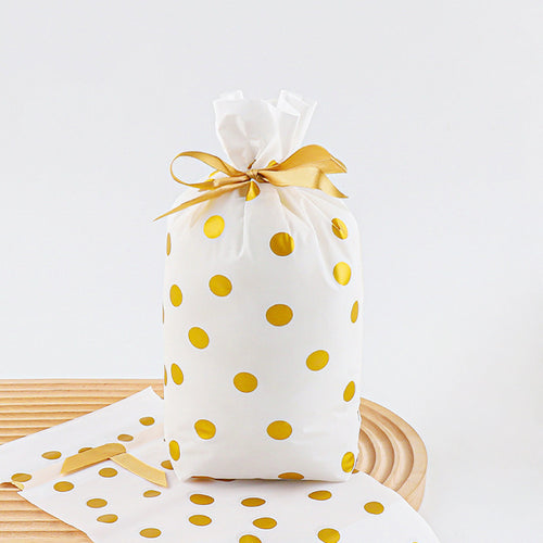 Gold Dot Gift Bag