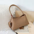 Woven Leather Bag With Glasses Holder
