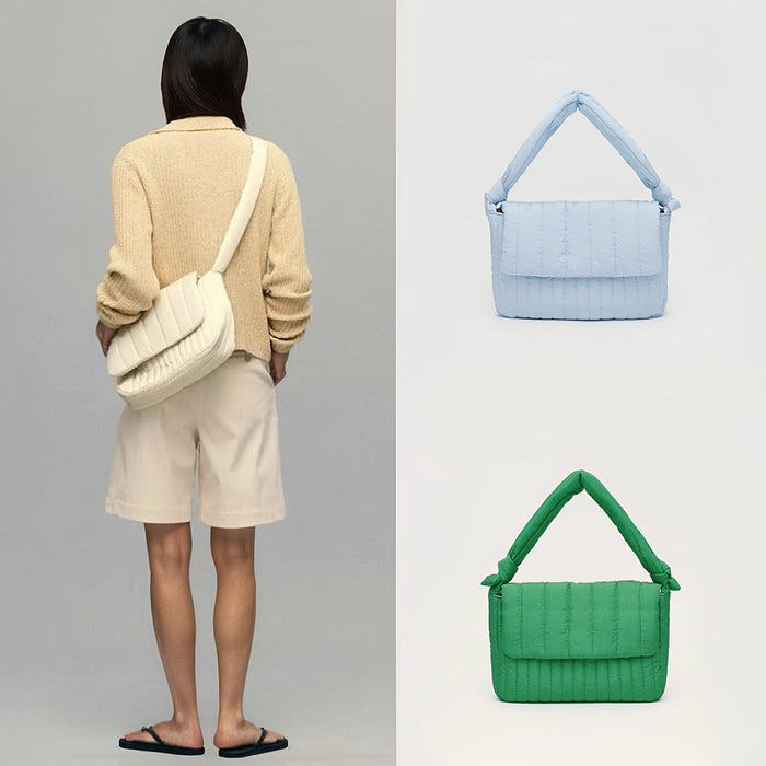 Puffy Knot Quilted Bag