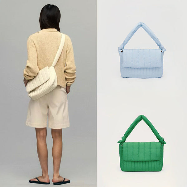 Puffy Knot Quilted Bag