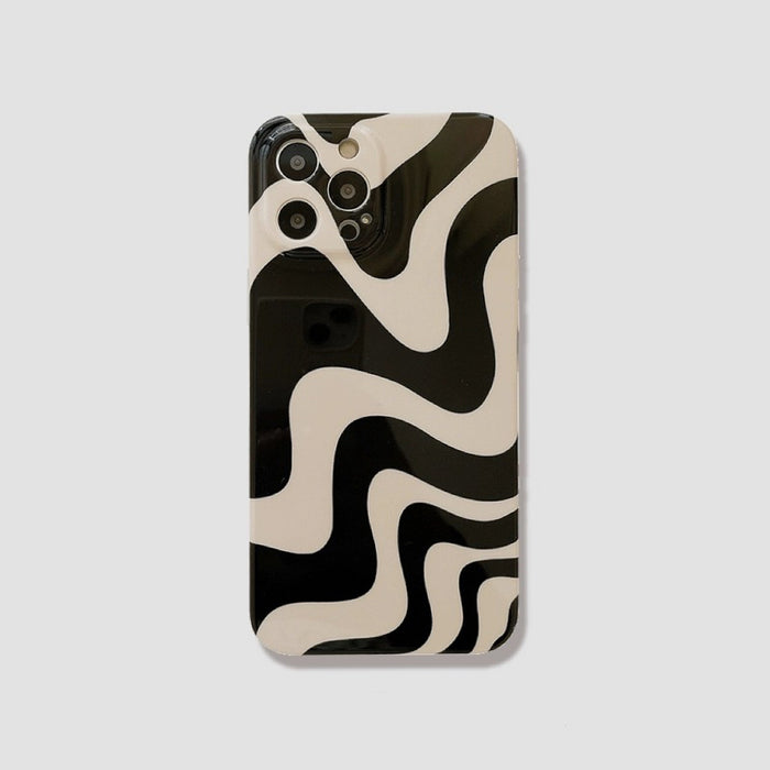 Black Wave Handyhülle