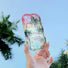 Sunset Coconut Grove Transparente Handyhülle