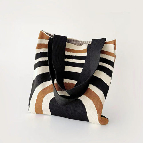 Arc Line Knitted Bag | DEHOME