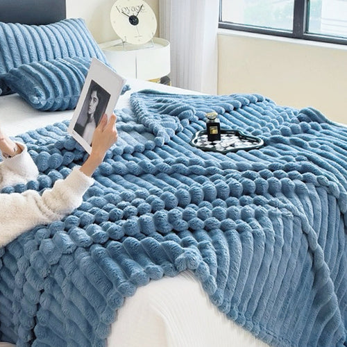 Cozy Wave Fleece Blanket