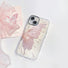 Dreamy Butterfly Phone Case with 3D relief and pearlescent texture, Fairycore aesthetic tech accessory.