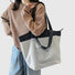 Duotone Foldable Tote Bag