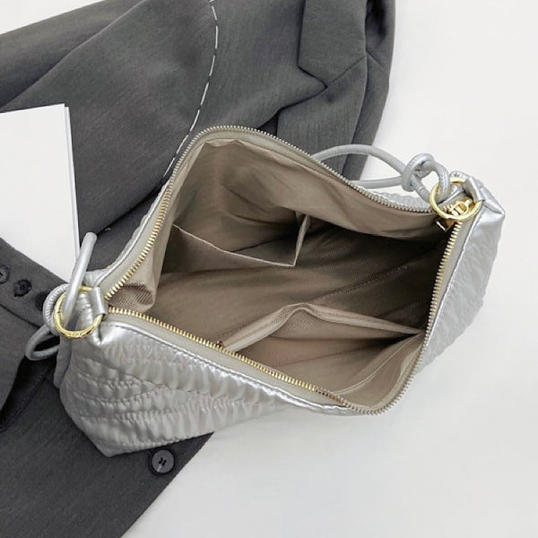 Ruched Shoulder Bag