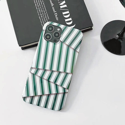 Green Oblique Line Phone case
