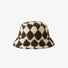 Sherpa Diamond Checkered Bucket Hat