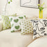 Angled view of 4 pieces Elegant Vibe Pillow Cover  shown together on the couch.