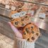 Housse de boîtier AirPods Cookies au chocolat