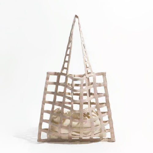 Design Cutout Candy Woven Bag