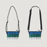 Comparison of FREEIN crossbody bag with two interchangeable straps: one thin rope and one wide nylon strap.