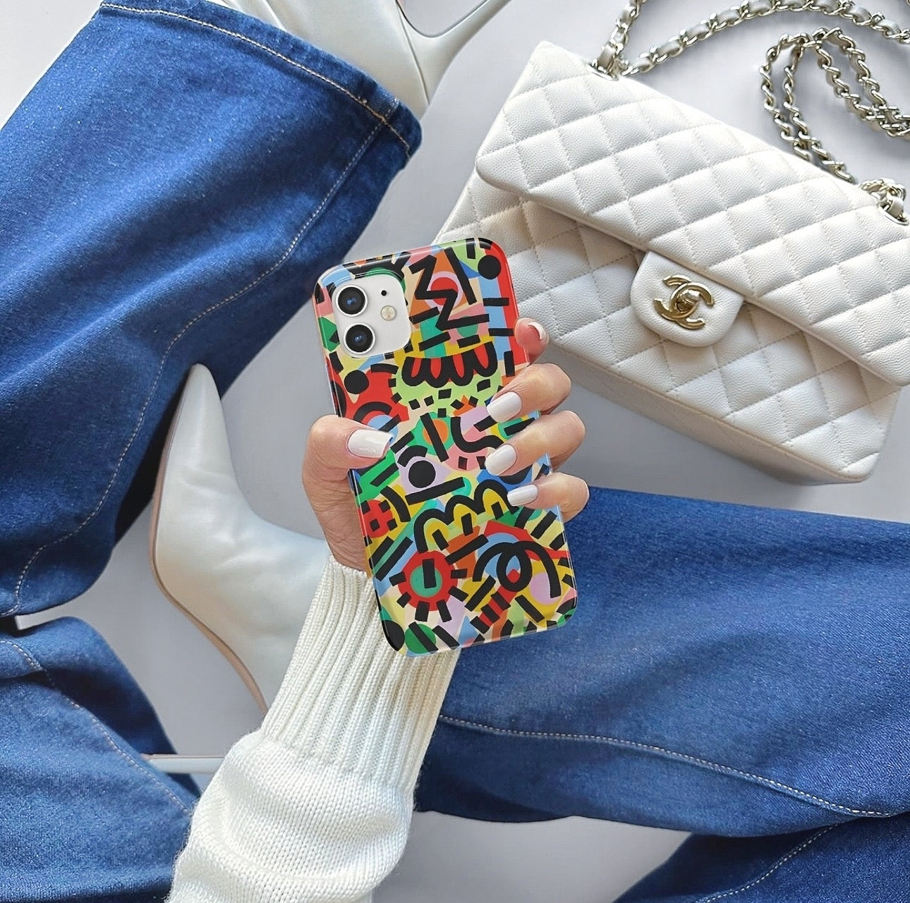 Graffiti Line Phone Case | DEHOME