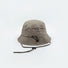 Front view of khaki Ultralight Quick Dry Bucket Hat. Durable, moisture-wicking tech fabric for travel and leisure.