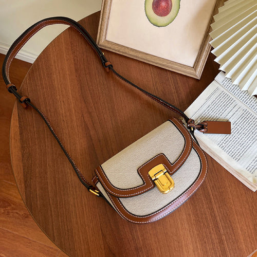 Small Vintage Saddle Bag
