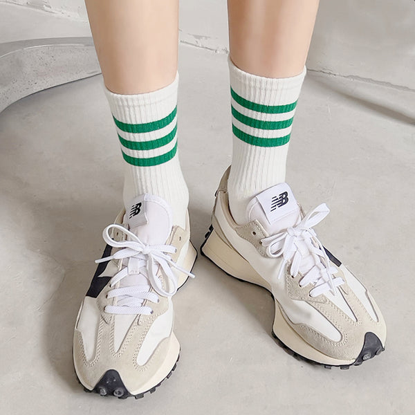 colored stripe socks