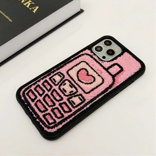 Coque de portable Sherpa rose Mobie