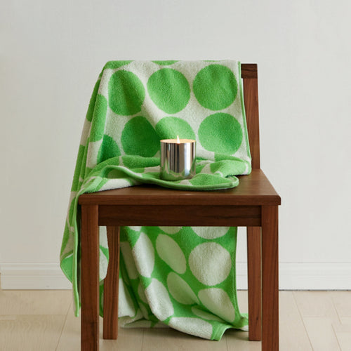 Green Face Towel / Bath Towel