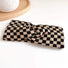 Checkered Twist Headband