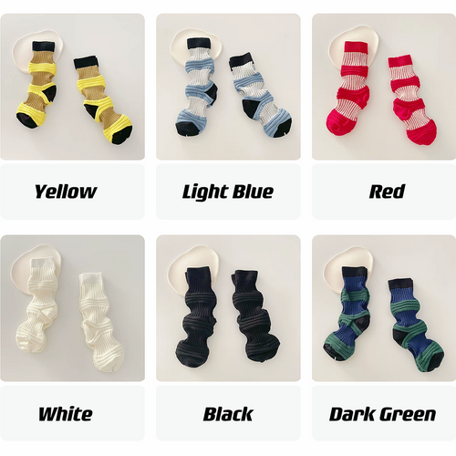 Chaussettes colorées lanterne