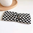 Checkered Twist Headband