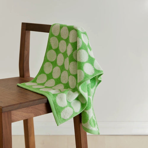Green Face Towel / Bath Towel