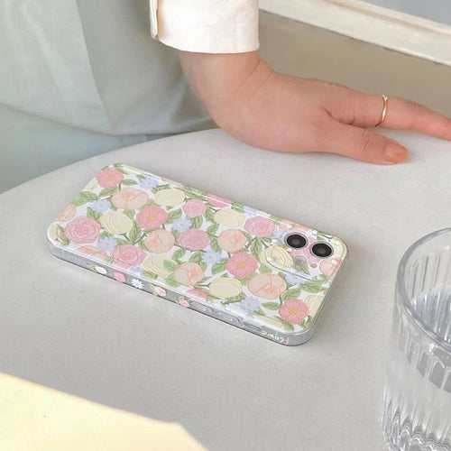 Blumen-Telefonkasten