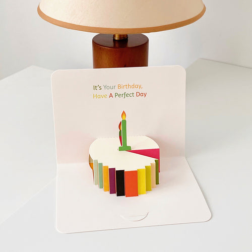 Süße Kuchen-Geburtstagskarte