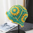 Floral Crochet Hat