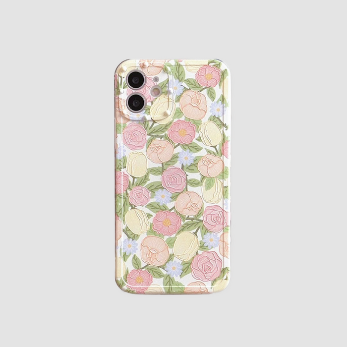 Blumen-Telefonkasten