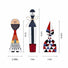 Modern Abstract Wooden Figurines