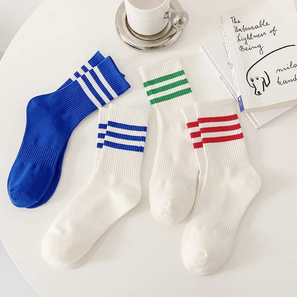 colored stripe socks