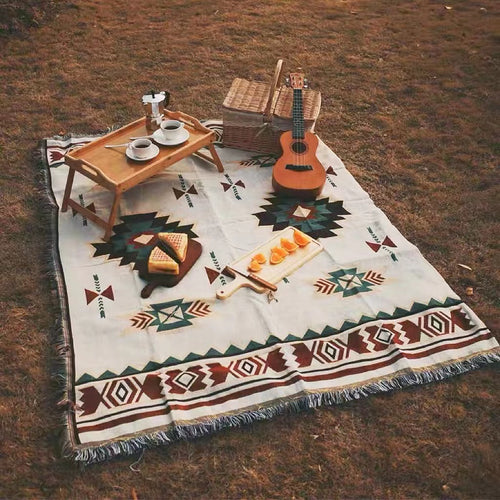 Bohemia woven blanket
