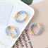 Anello per capelli arcobaleno