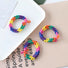 Anello per capelli arcobaleno